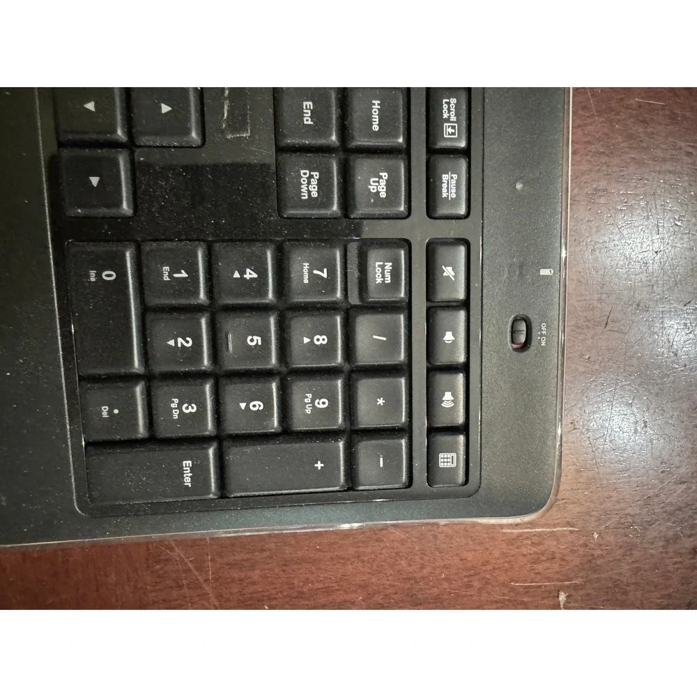 Logitech K800 Wireless Illuminated Keyboard Black Y-R0065 Backlit USB Charging